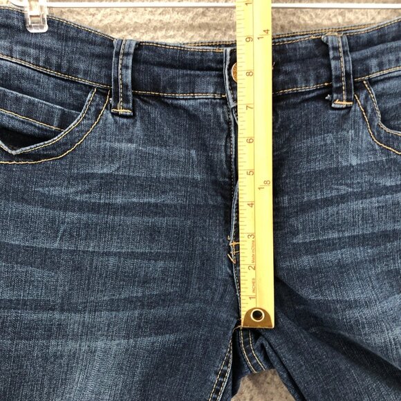 Chicos Jeans Womens 0.5 US 6 So Slimming Blue Medium Wash Denim Stretch Skinny* - Picture 10 of 13